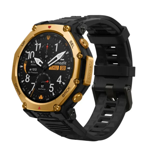 Amazfit T-Rex 3 Pro 48mm Smartwatch Black Gold