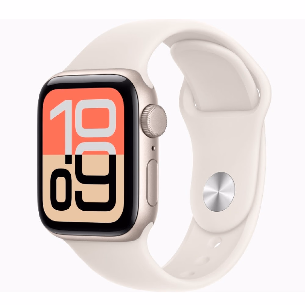 Apple Watch SE 3 GPS 40mm Starlight Aluminum Case S/M