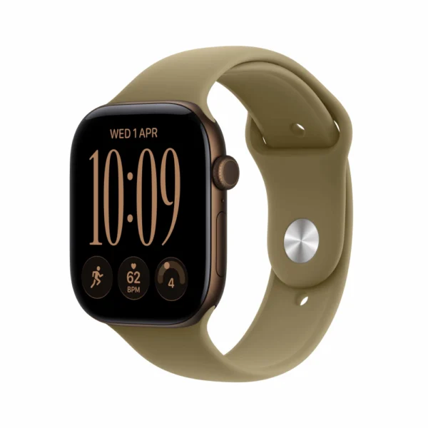 Apple Watch Series 12 GPS 46mm Dark Bronze with Olive Band