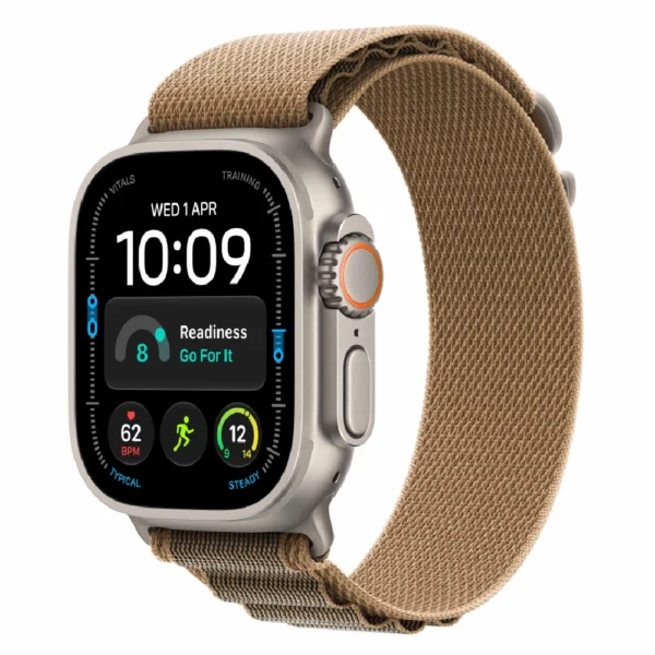 Apple Watch Ultra 4 Titanium 49mm Desert Alpine Loop Large