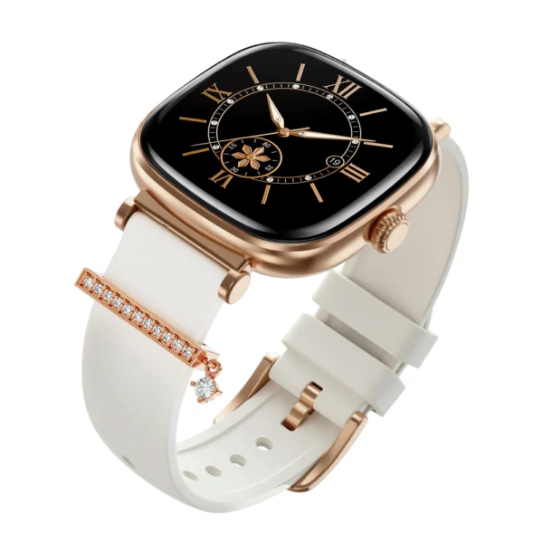 boAt Chrome Charm Edition 1.70-inch AMOLED Smartwatch Silver