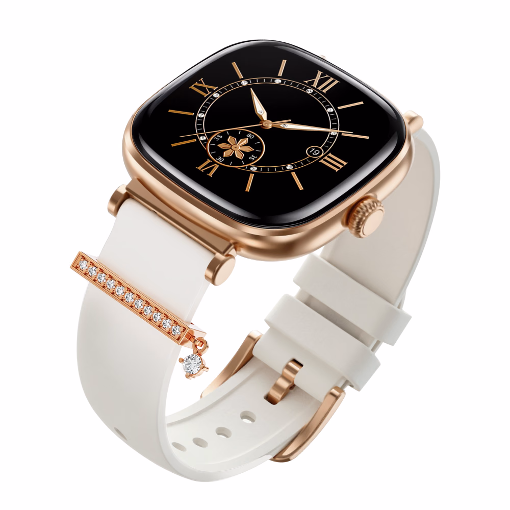 boAt Chrome Charm Edition 1.70-inch AMOLED Smartwatch Silver