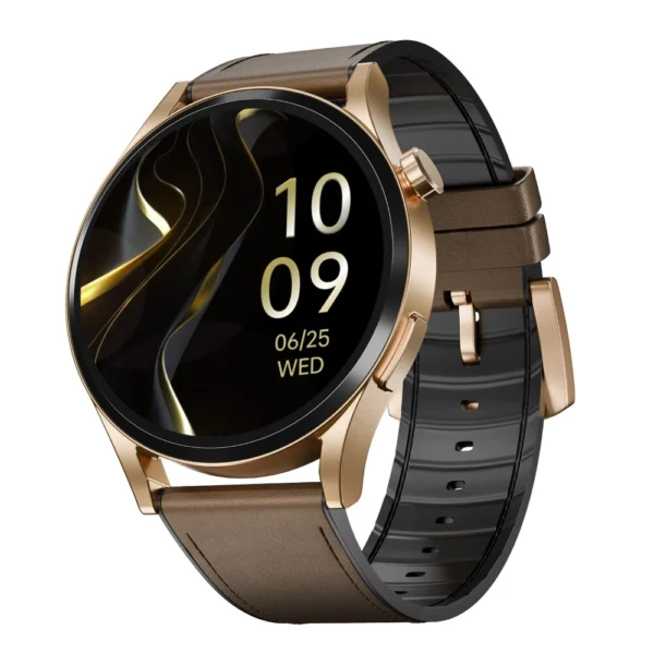 boAt Chrome Horizon Smartwatch Coco Brown AMOLED 5 Days