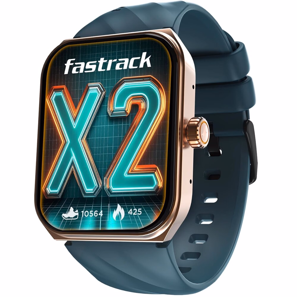 Fastrack Limitless X2 Smartwatch 1.91 inch Teal IP68