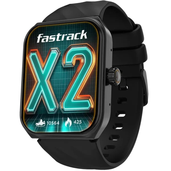 Fastrack Limitless X2 Smart Watch 1.91in UltraVU Display Black