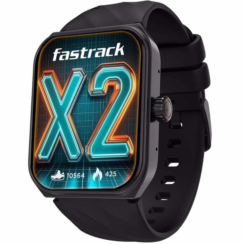 Fastrack Limitless X2 Smart Watch 1.91in UltraVU Display Black