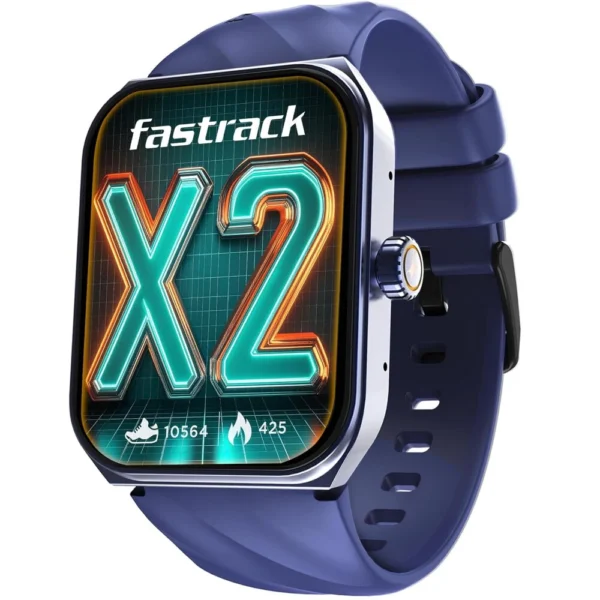 Fastrack Limitless X2 Smart Watch 1.91" UltraVU Blue