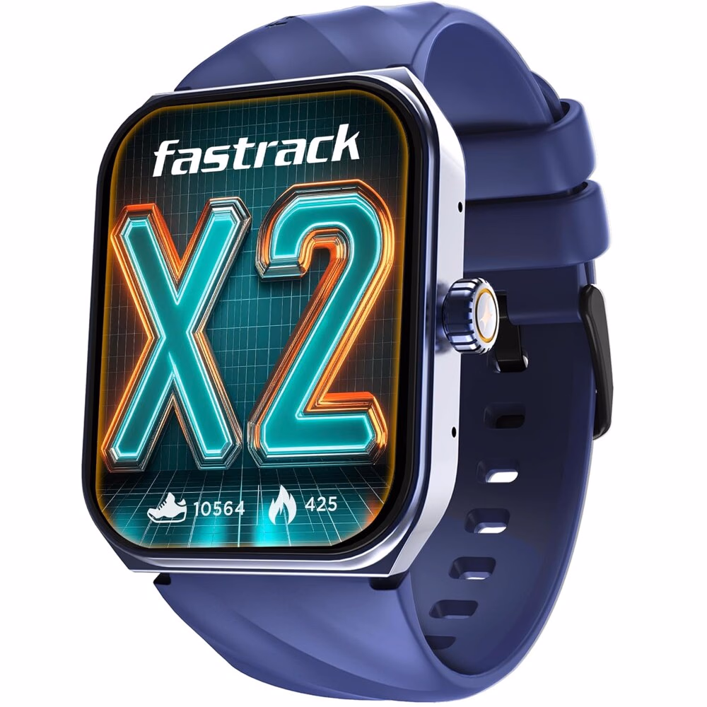 Fastrack Limitless X2 Smart Watch 1.91" UltraVU Blue