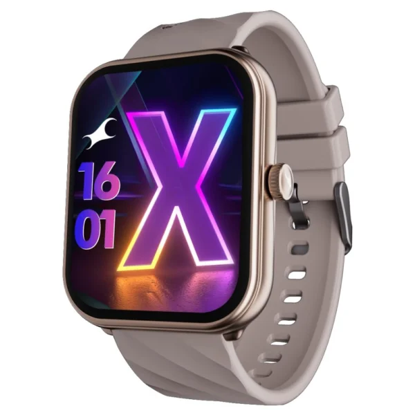 Fastrack Limitless X2 Smartwatch 1.91 Inch UltraVU Display Beige