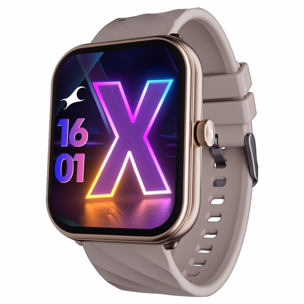 Fastrack Limitless X2 Smartwatch 1.91 Inch UltraVU Display Beige
