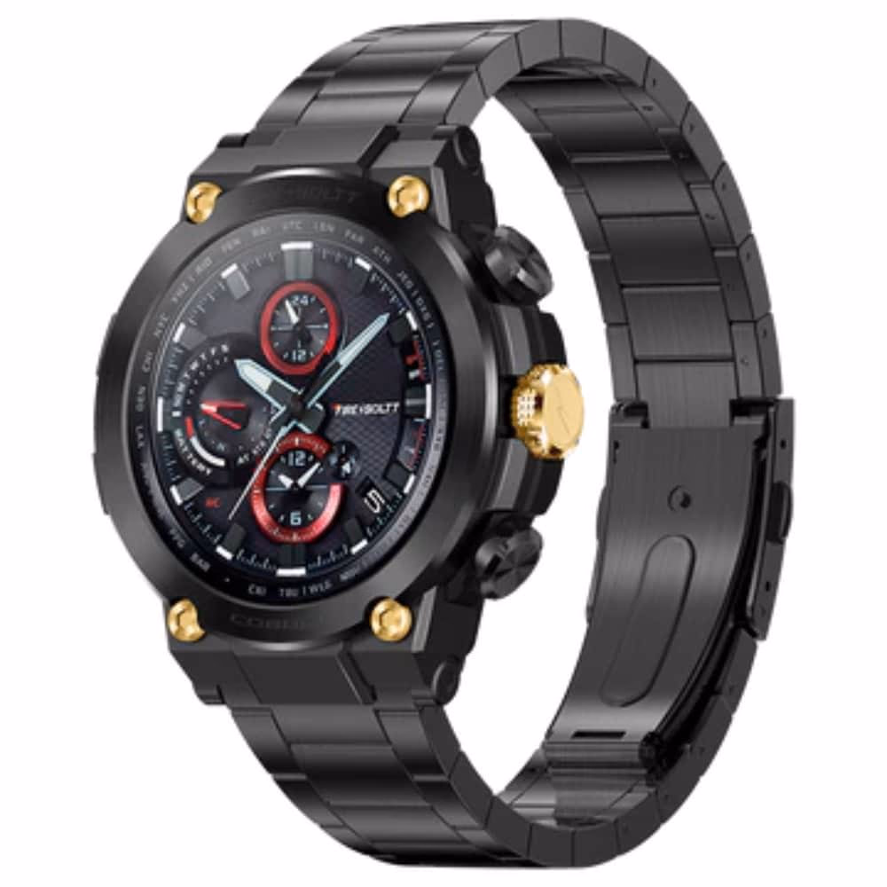 Fire-Boltt Cobalt AMOLED Smartwatch Black Gold