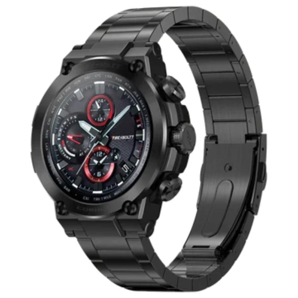 Fire-Boltt Cobalt AMOLED Smartwatch with BT Call Black