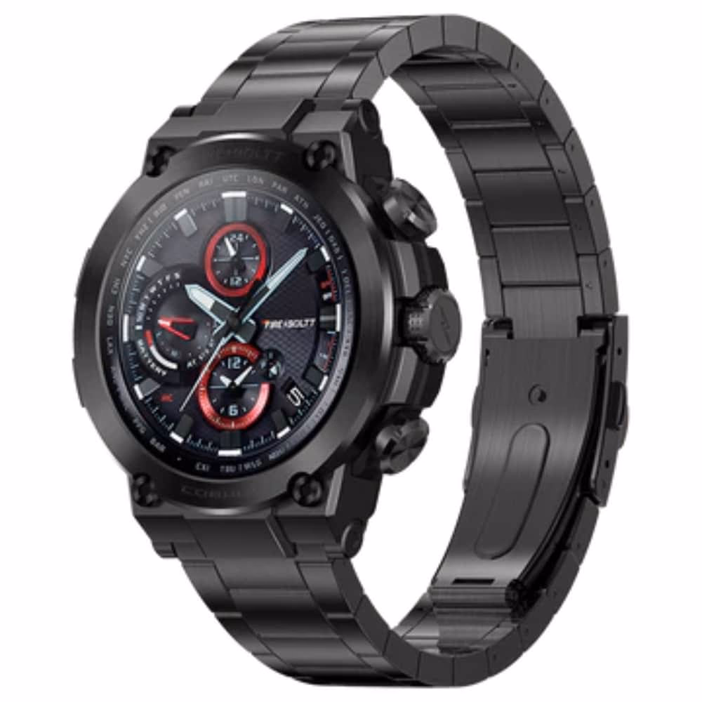 Fire-Boltt Cobalt AMOLED Smartwatch with BT Call Black