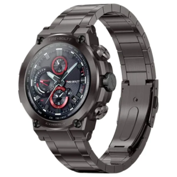 Fire-Boltt Cobalt 1.43 inch AMOLED Smartwatch Gun Grey