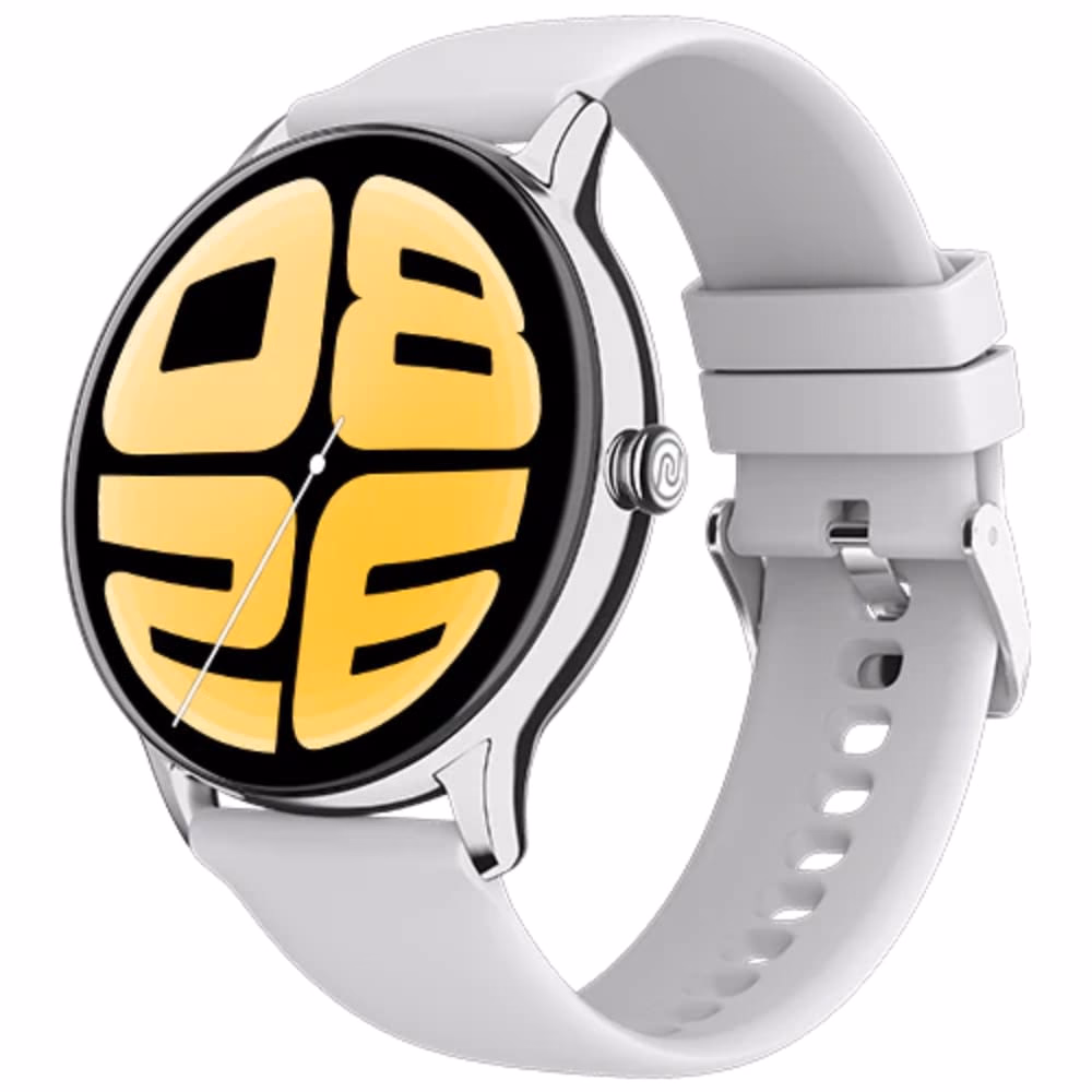 NoiseFit Twist Go Smartwatch with BT Calling Silver Grey