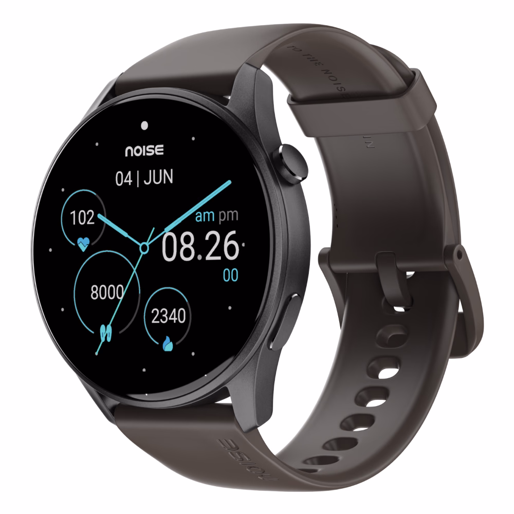 Noise NoiseFit Crew Smart Watch with Calling Mocha Brown