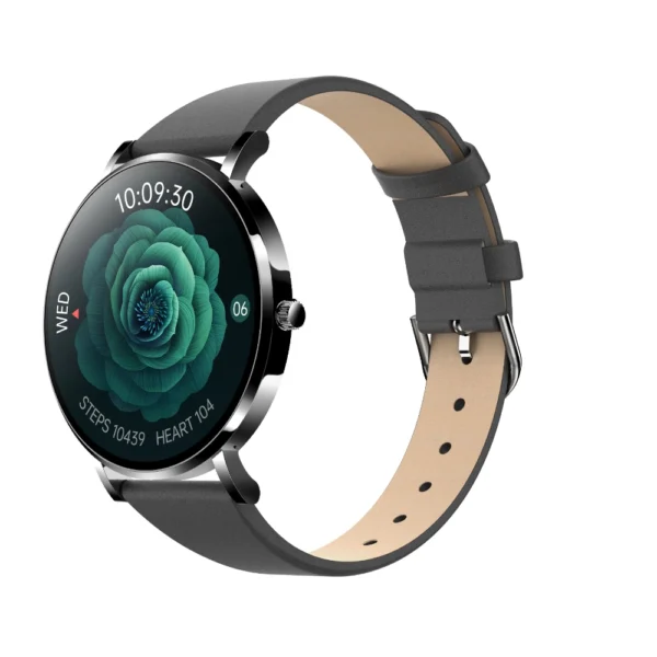 NoiseFit Diva 2 Smartwatch Classic Black AMOLED Display