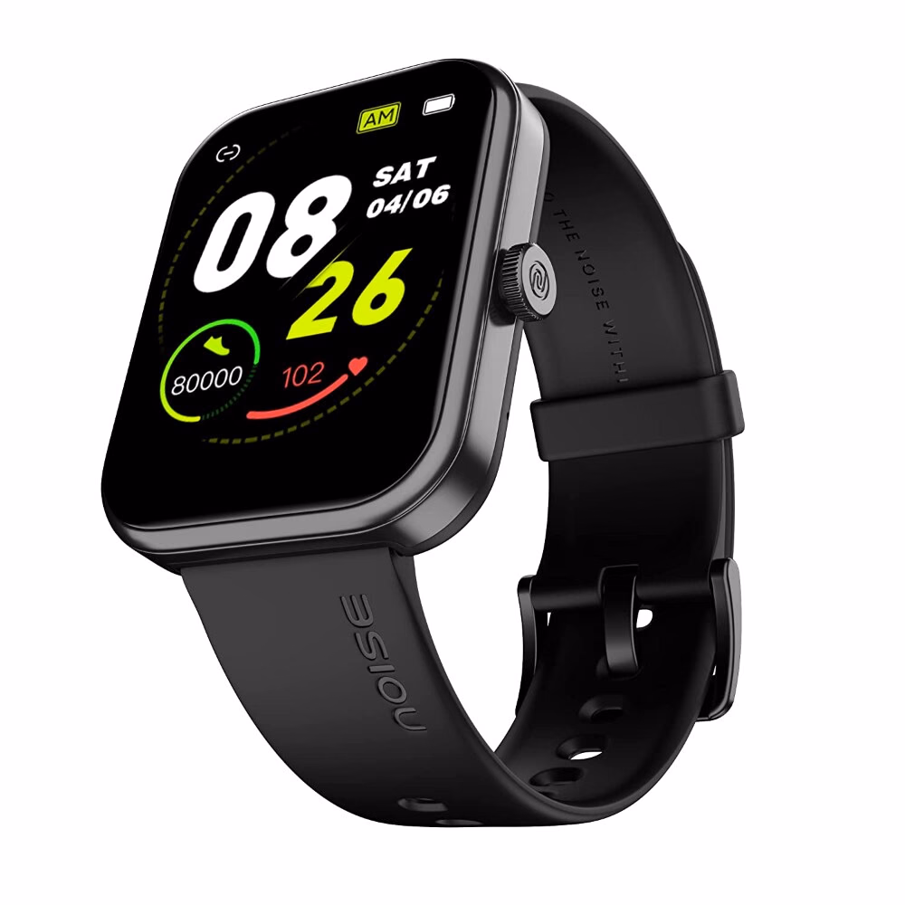 Noise ColorFit Victor 2025 Smartwatch Jet Black