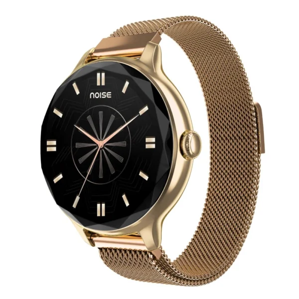 Noise Diva Smartwatch with Diamond-Cut Dial and AMOLED