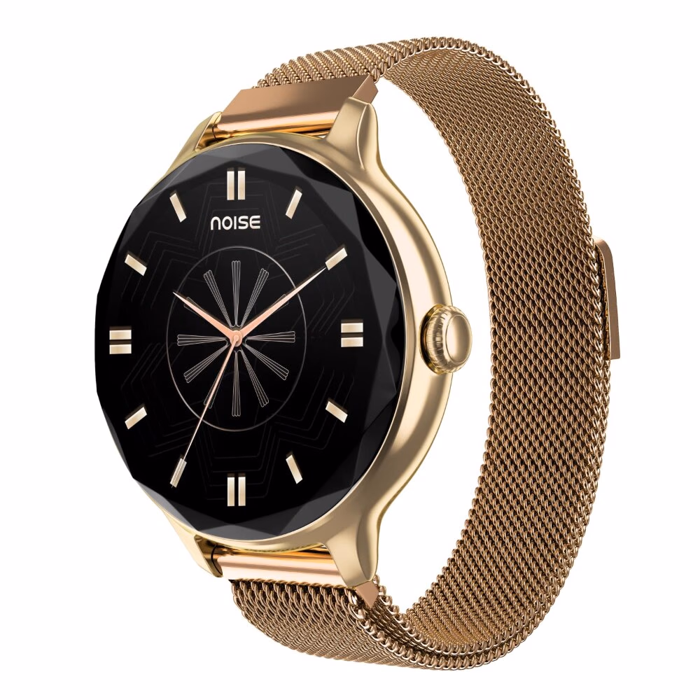 Noise Diva Smartwatch with Diamond-Cut Dial and AMOLED