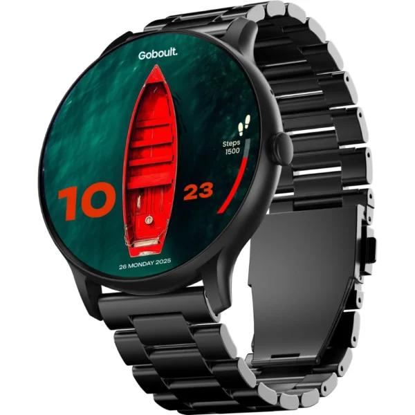 GoBoult Dire Round Dial Smartwatch 1.39 inch HD Screen