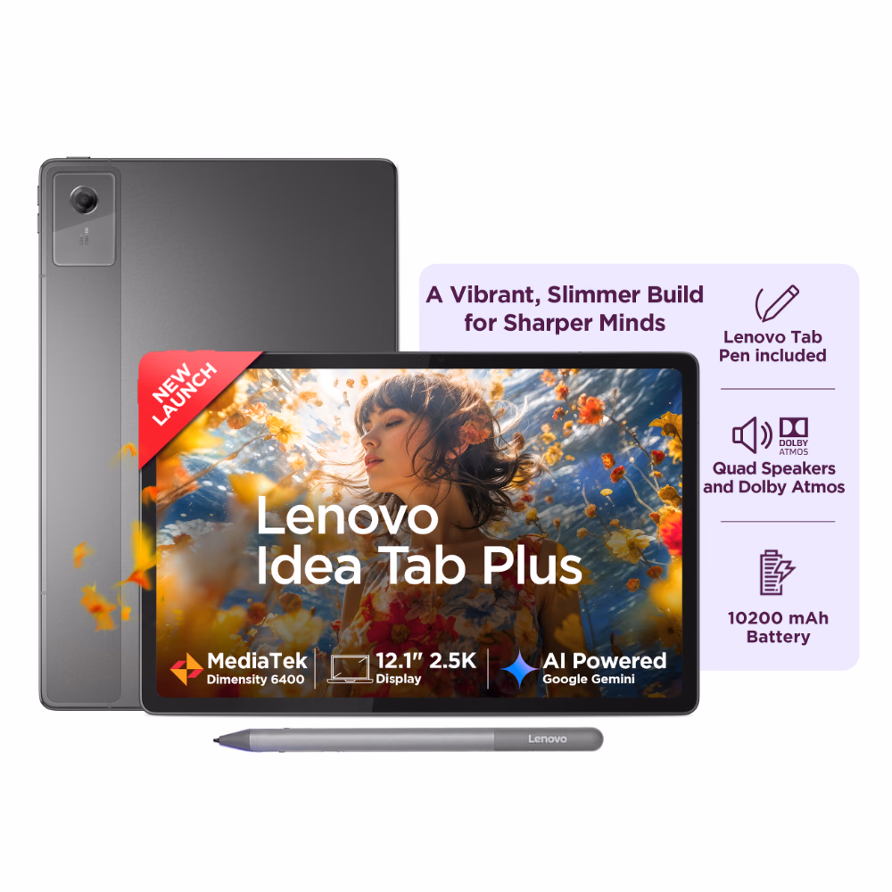 Lenovo Idea Tab Plus 12.1" WiFi 5G Tablet with Pen 256GB