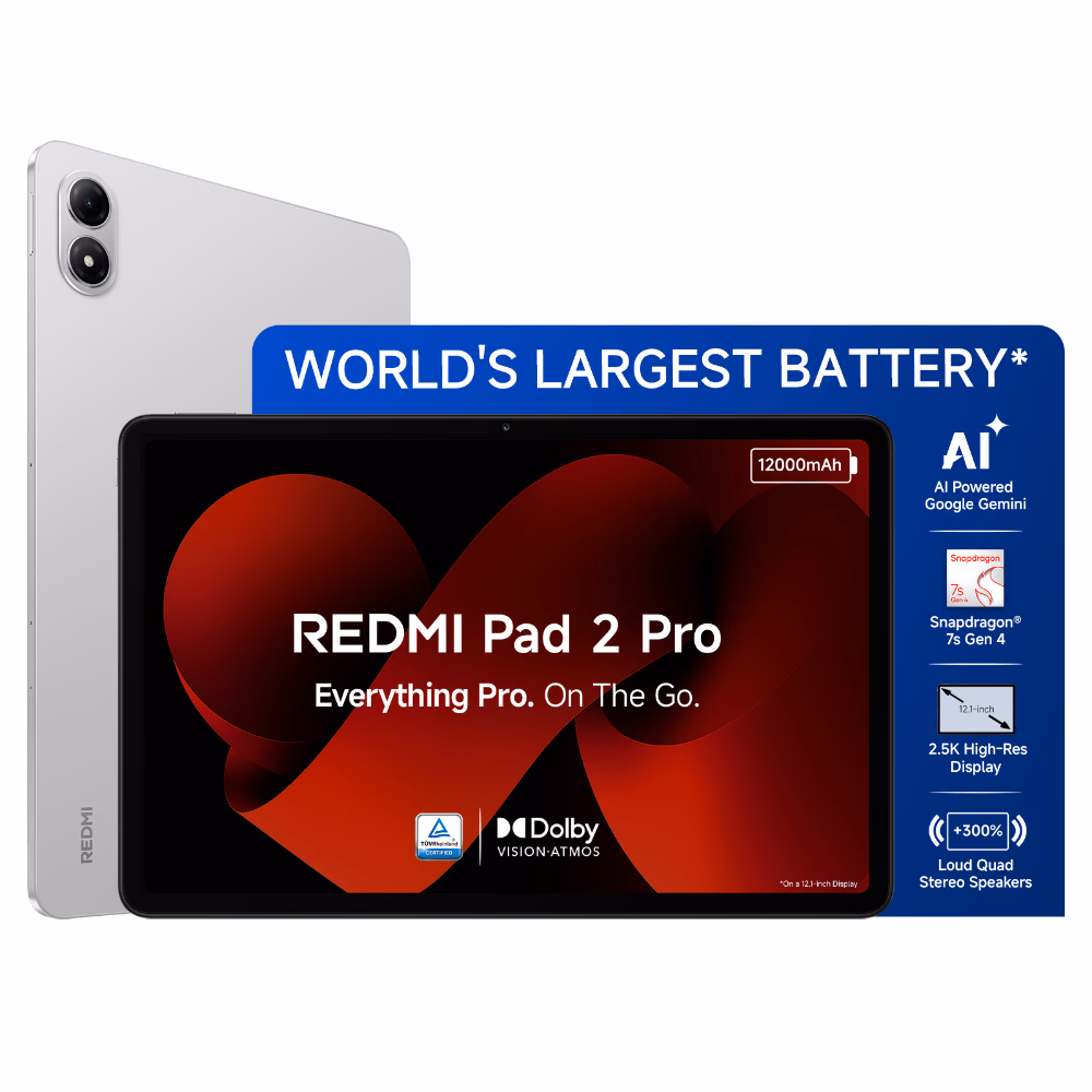 Redmi Pad 2 Pro 12.1 inch Wi-Fi Tablet 8GB RAM 128GB