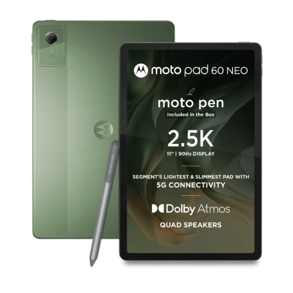 Motorola Pad 60 Neo 11-inch WiFi+5G Tablet with Pen