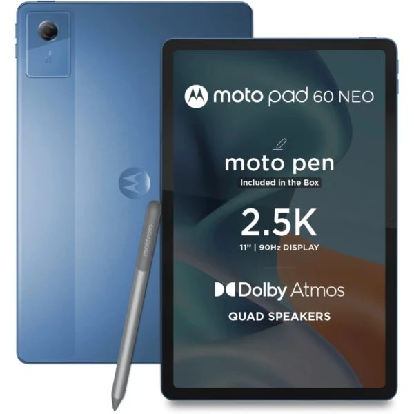 Moto Pad 60 Neo 11 Inch WiFi Tablet with Pen 8GB RAM