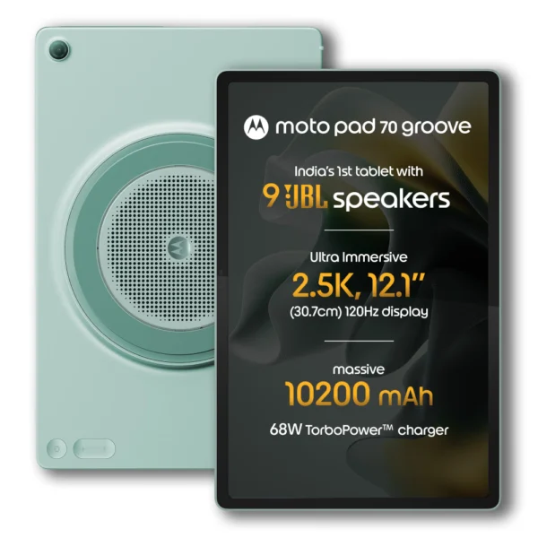 Moto Pad 70 Groove 12.7 Inch WiFi Tablet 8GB RAM 128GB