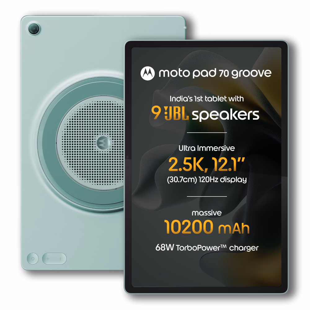 Moto Pad 70 Groove 12.7 Inch WiFi Tablet 8GB RAM 128GB