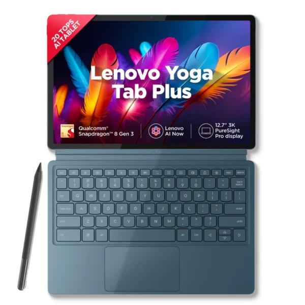 Lenovo Yoga Tab Plus 12.7 inch WiFi Tablet with Pen & Keyboard