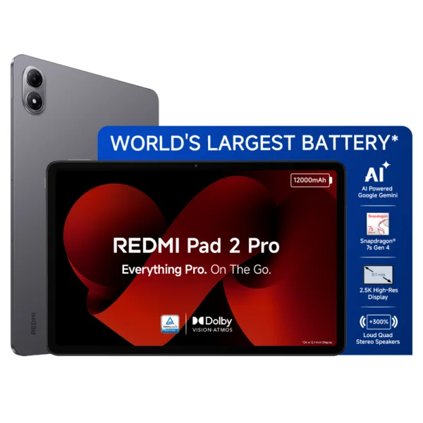 Redmi Pad 2 Pro 12.1-inch Wi-Fi Tablet 8GB RAM 128GB