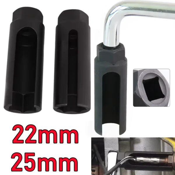 22/25mm Car Oxygen Sensor Sleeve Removal Wrench Tool