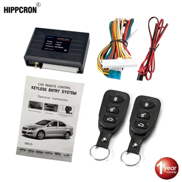 Car Remote Central Door Lock Keyless System Kit