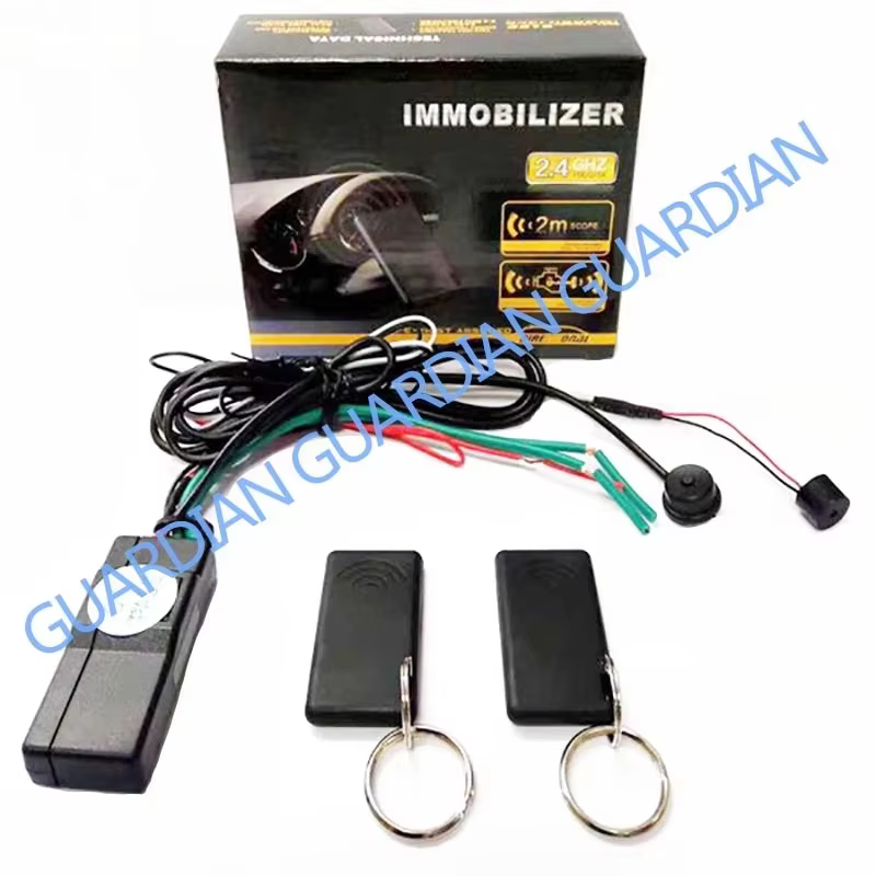 2.4GHz RFID Wireless Engine Immobilizer Car Alarm System
