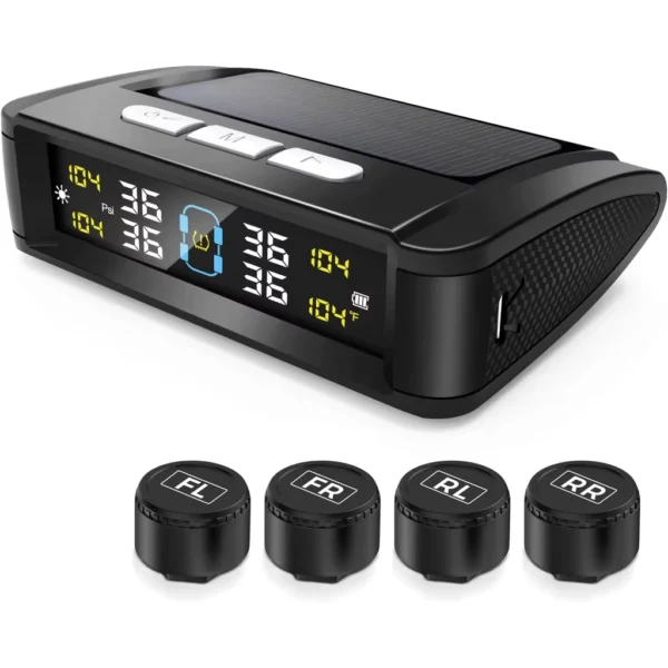 Universal TPMS Car Tire Pressure Monitor with 4 Sensors