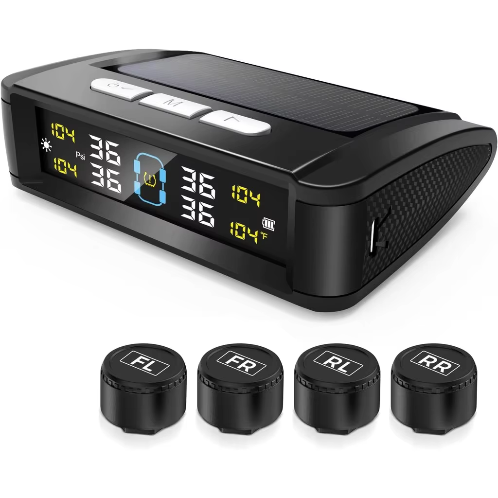 Universal TPMS Car Tire Pressure Monitor with 4 Sensors