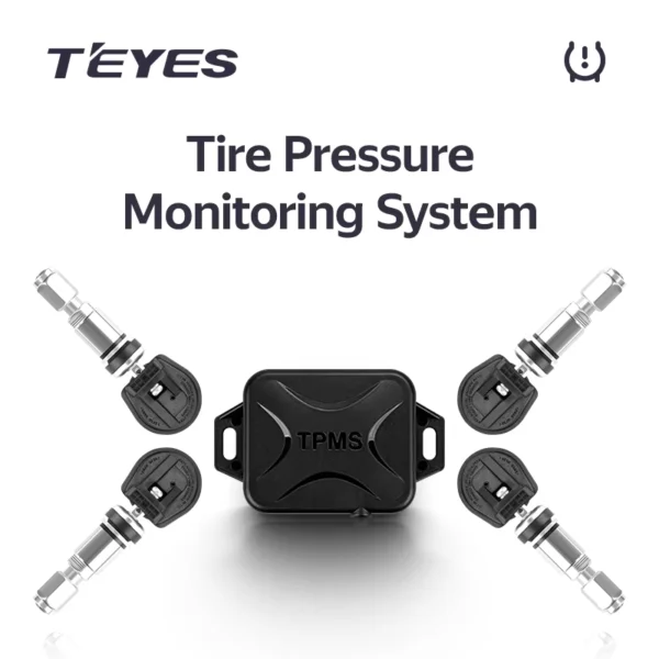 TPMS Wireless Tire Pressure Monitor for TEYES Devices