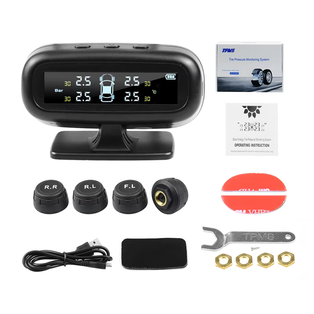 Internal USB Android TPMS Tire Pressure Alarm System