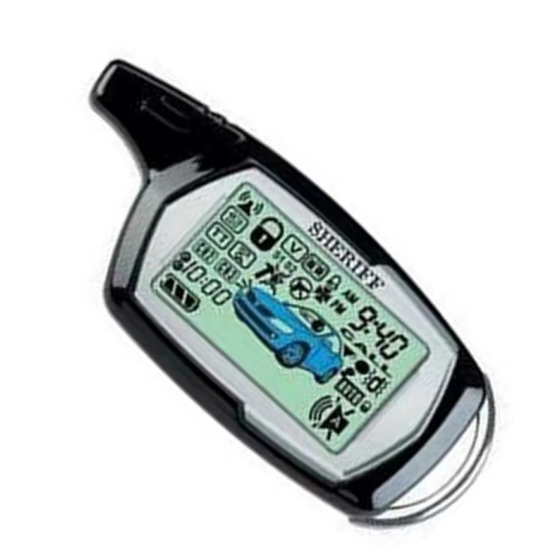 Two-Way LCD Remote Keychain for Sheriff ZX-940 Car Alarm