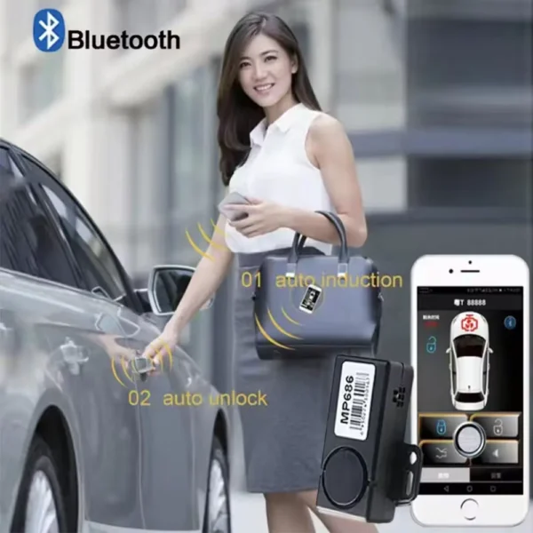 GIORDON PKE Smart Key Car Alarm System MP686