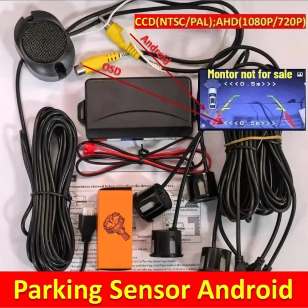 Universal Dual-Mode Parking Sensor for Android Navigation