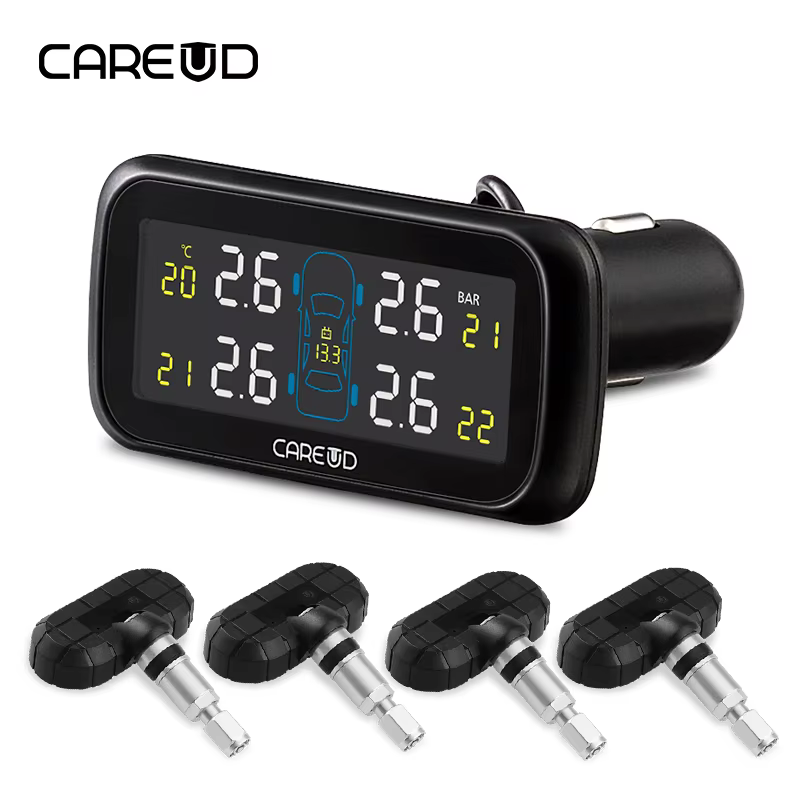 CAREUD U903 Wireless TPMS with 4 Internal Battery Sensors