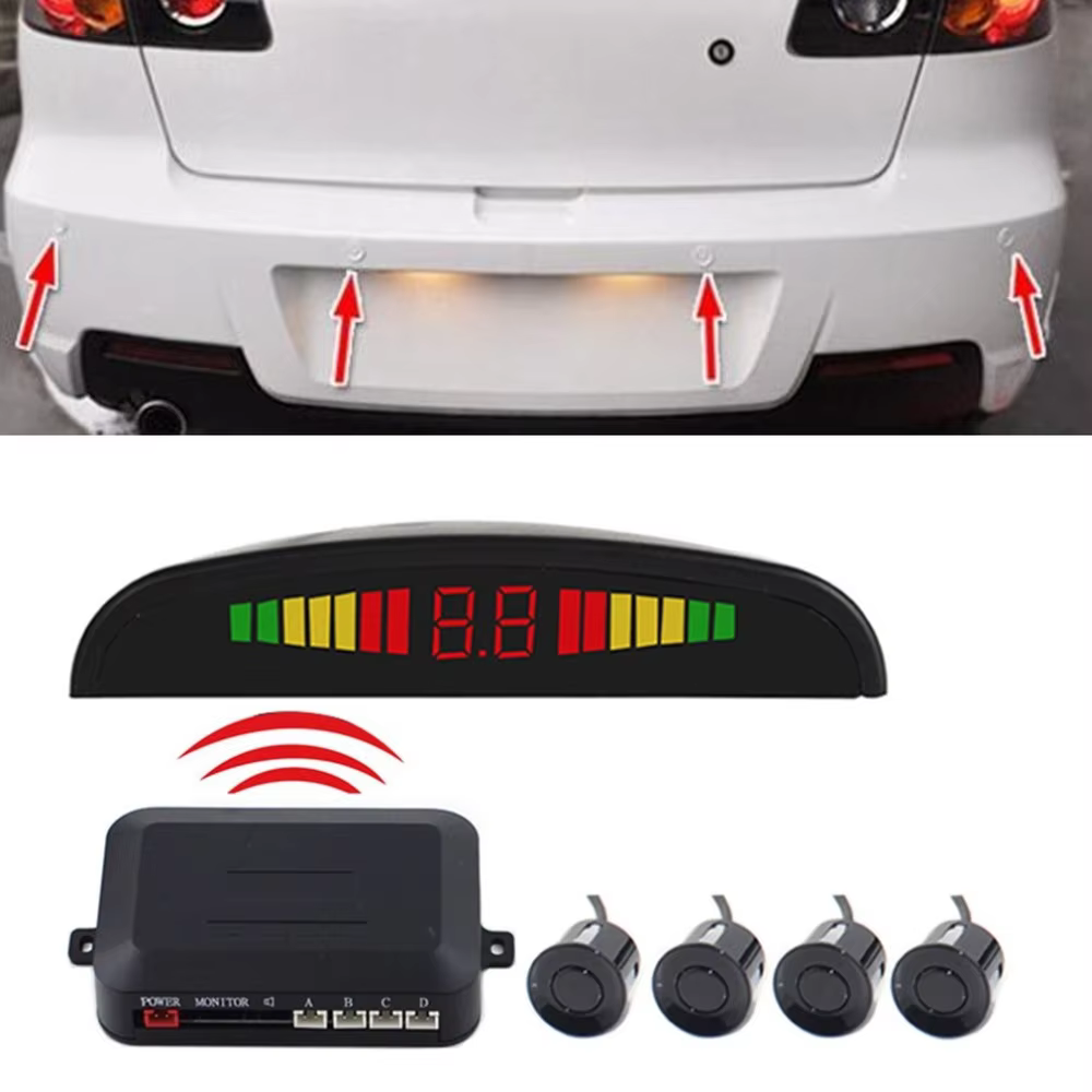 Wireless Car Parktronic LED Parking Sensor System