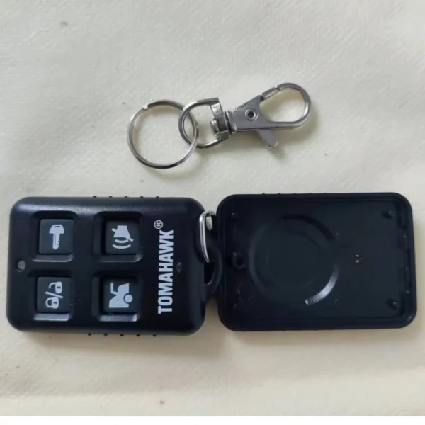 UNIWALKER Two-Way Anti-Theft Device Keychain Case with LCD Remote