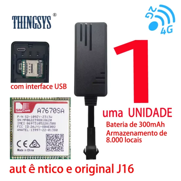 THINGSYS 7670SA Vehicle GPS Anti-Theft Tracker