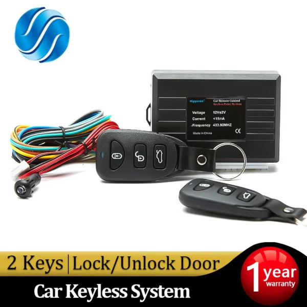 Universal Car Remote Central Locking System Kit