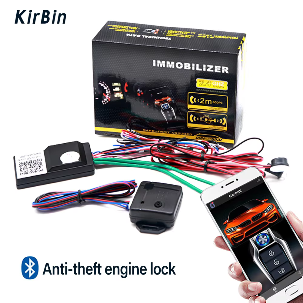 KirBin Universal 2.4GHz RFID Car Engine Lock Immobilizer