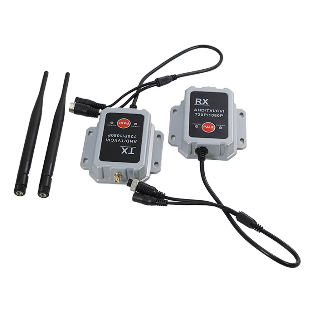 Wireless AHD 1080P Transceiver for Vehicles Up to 1500m